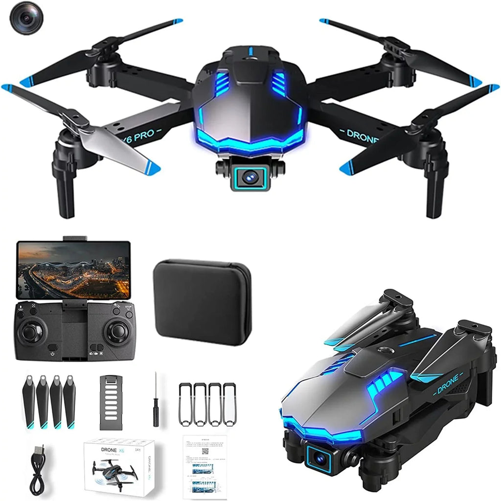 Speed Smart 4 With 4K HD FPV Single Camera For Kids And Adults Mini Foldable RC Airplane WiFi RC Quadcopter Off Track Headless Mode One Button StartSmart Obstacle Avoidance