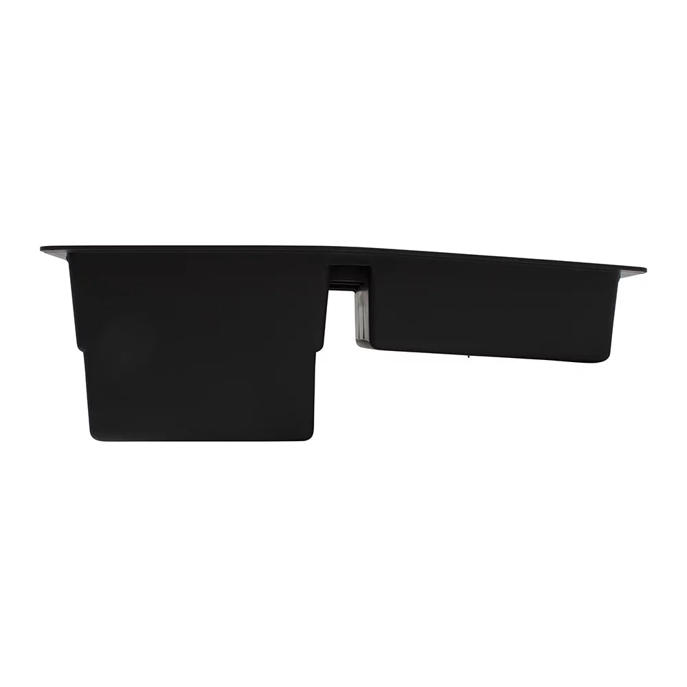 Brock Replacement Front Center Console Organizer w/ Coin Holder Insert Matching with 14-19 Silverado/Sierra 15-19 Tahoe Suburban Yukon & XL 22817343 10436137