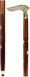 36" Wooden Walking Stick (Santa Wood, Large Shrubs)