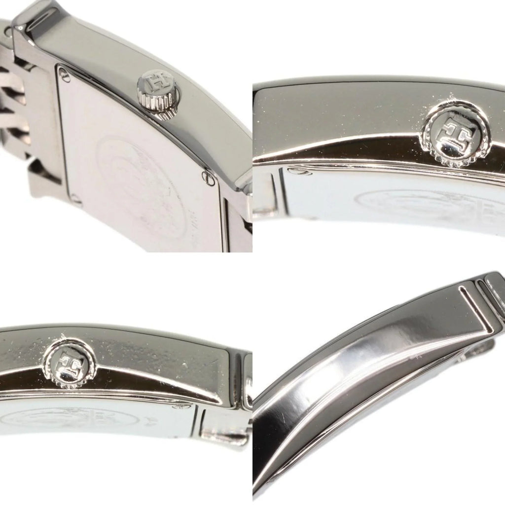 Pre-Owned Hermes HH1.210 H Watch Wristwatch Stainless Steel/SS Ladies HERMES (Good)