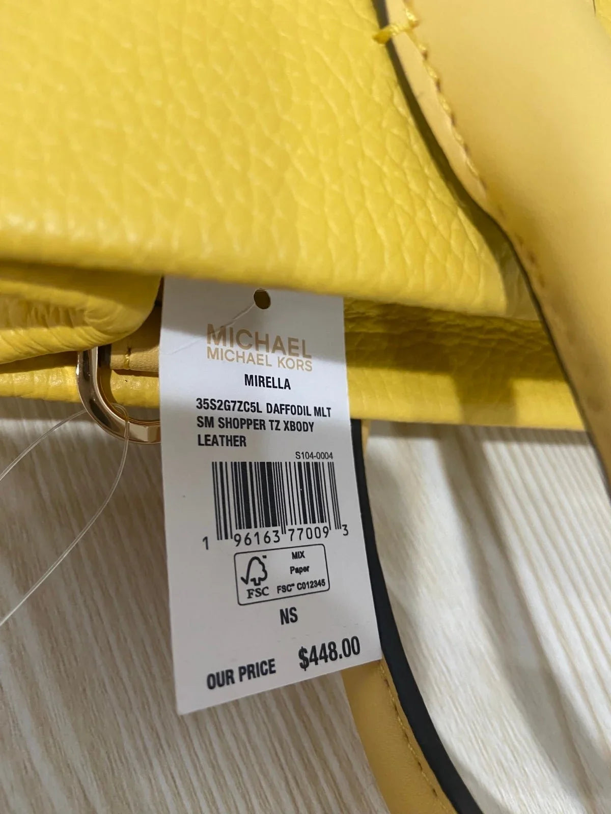 Michael Kors Small Daffodil Mirella Tote