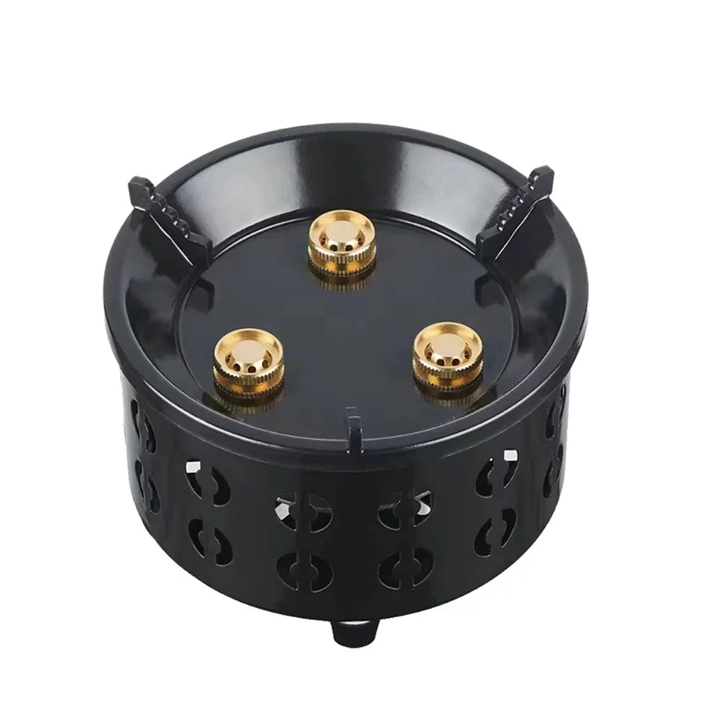 Anself Lightweight Portable Stove Optimal for Camping and Cooking Windproof and Efficient