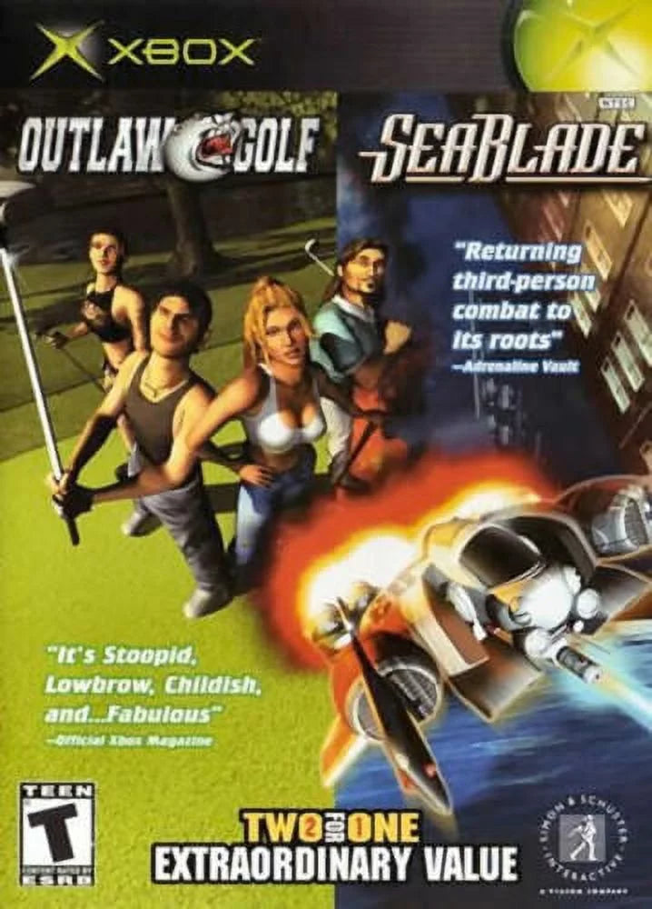 Outlaw Golf / Seablade 2-In-1 Xbox (Brand New Factory Sealed US Version)