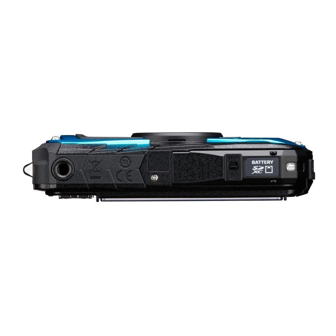 Ricoh Imaging PENTAX WG-90 All Condition Adventure Compact Camera with Tough Body Construction, Exceptional Image Caliber and Underwater Shooting Mode (Blue)