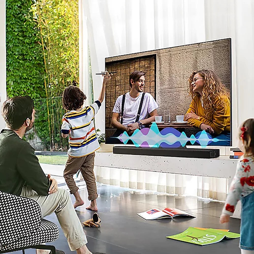 Samsung HW-Q900A 7.1.2ch Soundbar w/ Dolby Atmos / DTS:X (2021) HW-Q900A/ZA with Wireless Active Subwoofer Bundle with Extended Protection Plan + 2x Deco Gear HDMI Cables + Streaming Software Kit