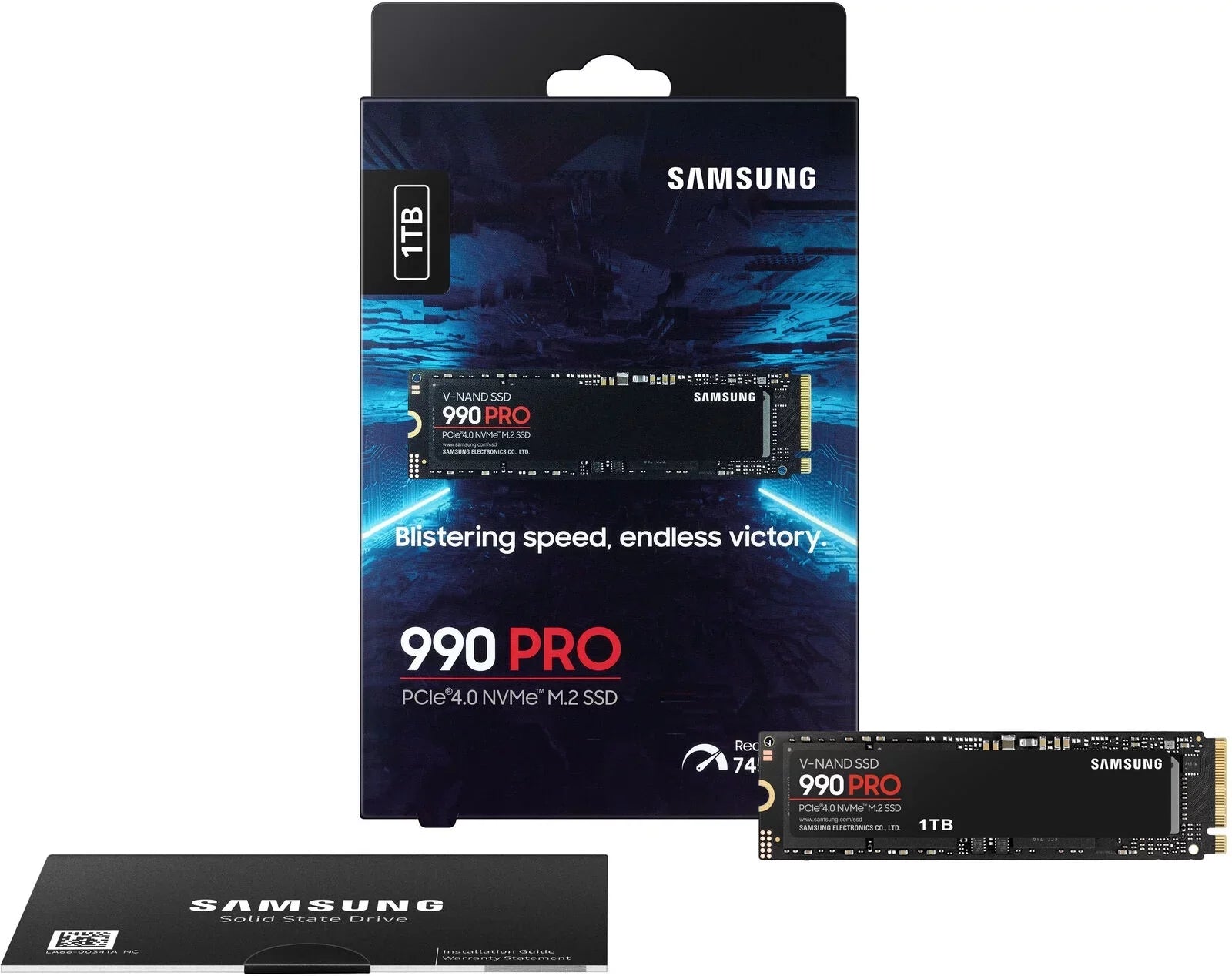 Samsung - 990 PRO 1TB Internal SSD PCle Gen 4x4 NVMe