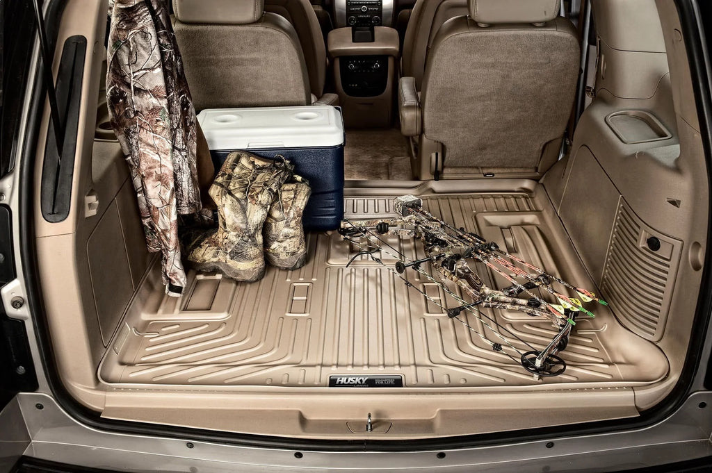 Husky by RealTruck Cargo Liner Suitable with 07-14 Escalade ESV/Suburban 1500/Yukon XL 1500 Fitting with select: 2007-2014 Chevrolet Suburban, 2007-2014 GMC Yukon XL