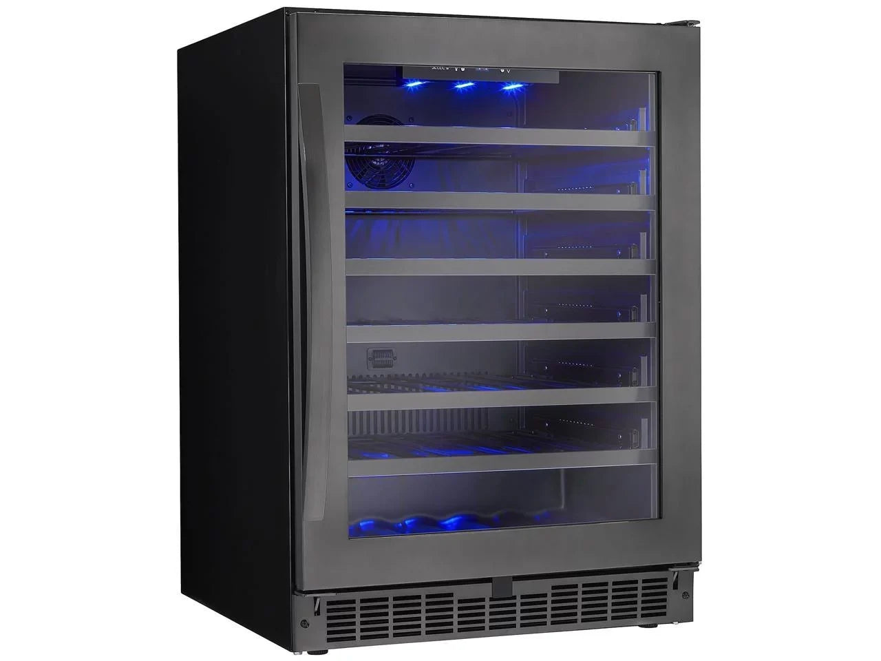 Danby SSWC056D1B-S 5.6 cu. ft. Sydney 24" Single-Zone Wine Cellar Black with Stainless Steel