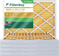 Filterbuy 18x24x2 MERV 11 Pleated HVAC AC Furnace Air Filters (5-Pack)