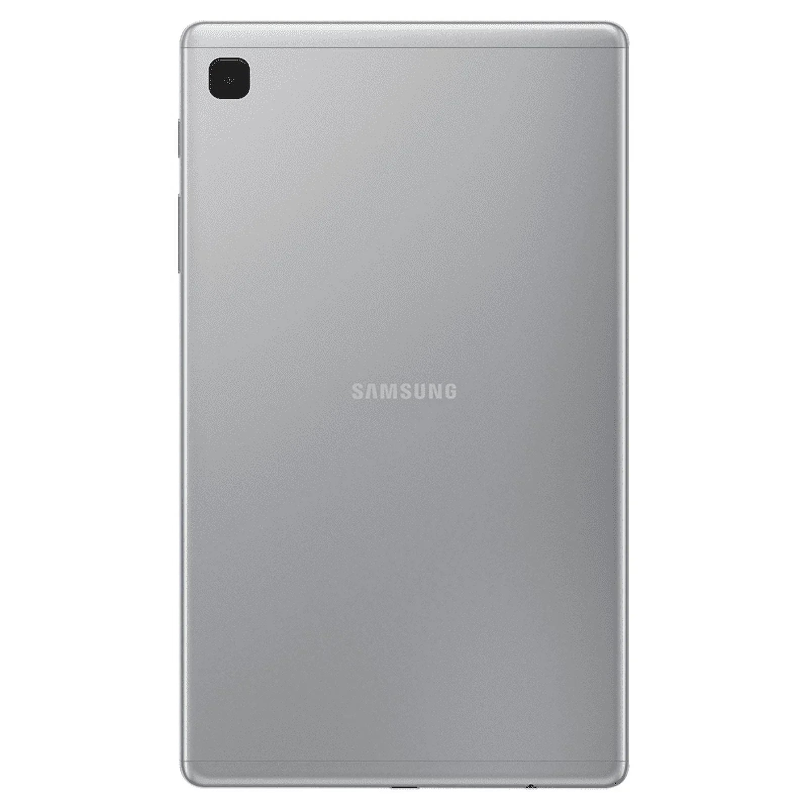 Samsung Galaxy Tab A7 Lite 8.7-inch (1340x800) WiFi Tablet Bundle, Octa- Mediatek MT8768T Processor, 3GB RAM, 32GB Storage, Android Q, Silver + Mazepoly Accessories