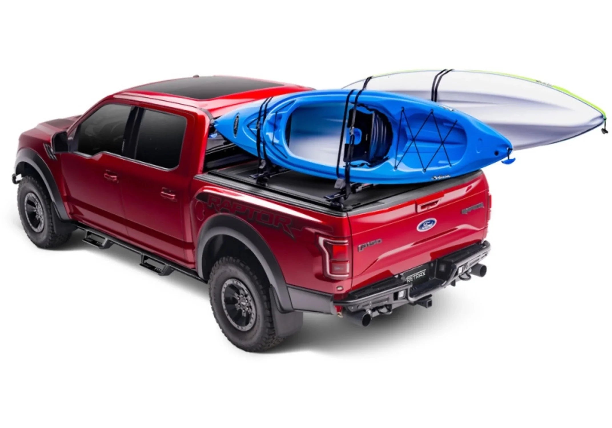 Retrax By Realtruck PowertraxONE XR Retractable Truck Bed Tonneau Protection | T-70841 | Matching With Select 2007-2021 Toyota Tundra Crewmax with Deck Rail System 5' 7" Bed (66.7")