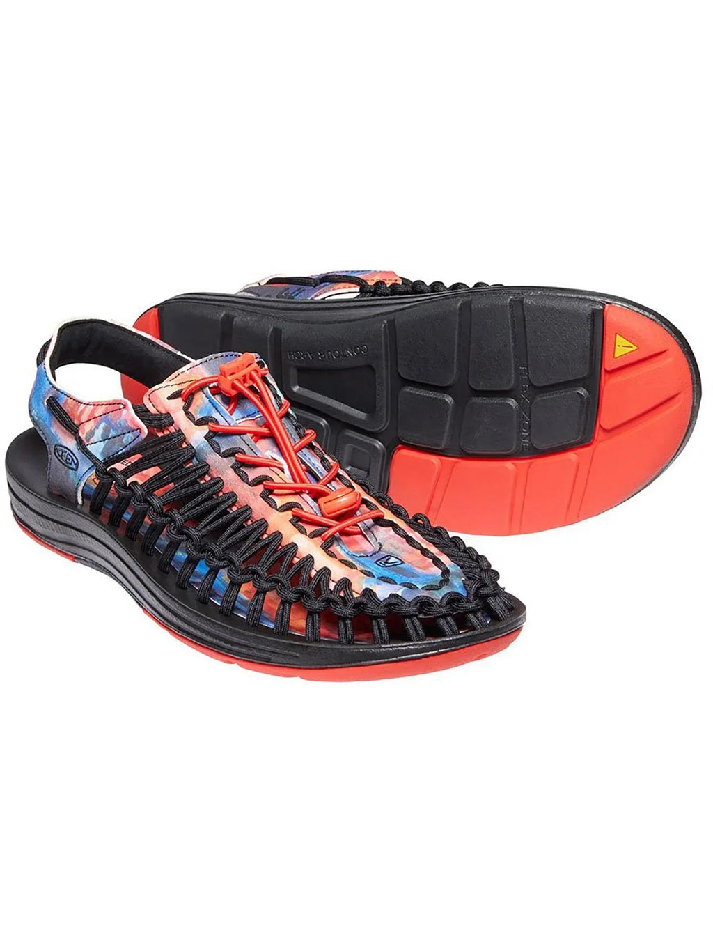 Keen Womens Uneek Footbed Caged Strappy Sandals