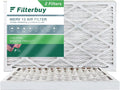 Filterbuy 8x24x2 MERV 13 Pleated HVAC AC Furnace Air Filters (2-Pack)