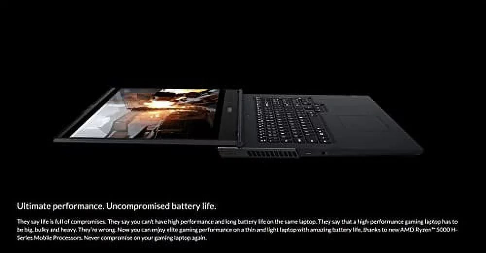 Lenovo Legion 5 Gen 6 Gaming Laptop, 17.3" FHD IPS 144Hz Display, AMD Ryzen 7 5800H, NVIDIA GeForce RTX 3070(TGP 130W), Dolby Vision, Type-C, Win 10 Free Upto 11 (16GB RAM | 1TB PCIe SSD)