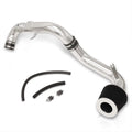 AJP Distributors JDM Cold Air Intake CAI Induction System Polished Aluminum Piping Pipe + Filter Suitable For Honda Civic DX LX EX 1.8L L4 2006 2007 2008 2009 2010 2011 06 07 08 09 10 11