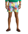 Ralph Lauren Men's Traveler Classic Swim Trunk Yellow Size Medium