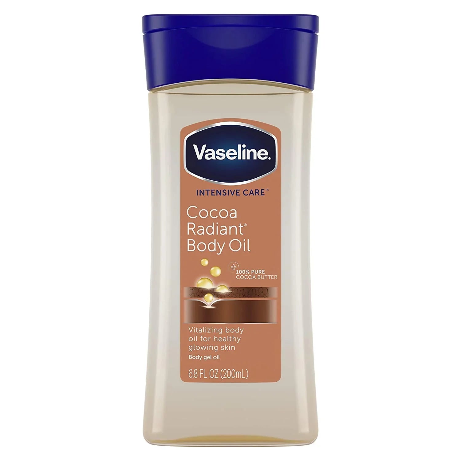 Vaseline Intensive Care Deep Conditioning Body Lotion, Cocoa Butter - 6.8 oz, 6 Pack