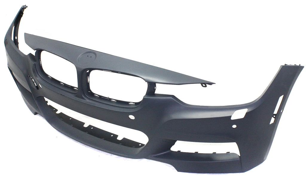 Front BUMPER Protection Fitting For BMW 3-SERIES 2013-2018 Primed with M Sport Line with HL with PDC Sensor Holes/Cam Sedan/Wagon