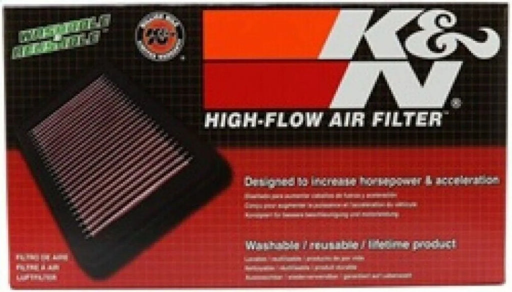 K&N Engine Air Filter: High Performance, Premium, Washable, Replacement Filter: 1986-2018 MITSUBISHI/TOYOTA/MAZDA/ISUZU (Outlander, ASX, Tacoma, Soarer, 4 Runner, Hilux, Previa, Tarago), 33-2050-1