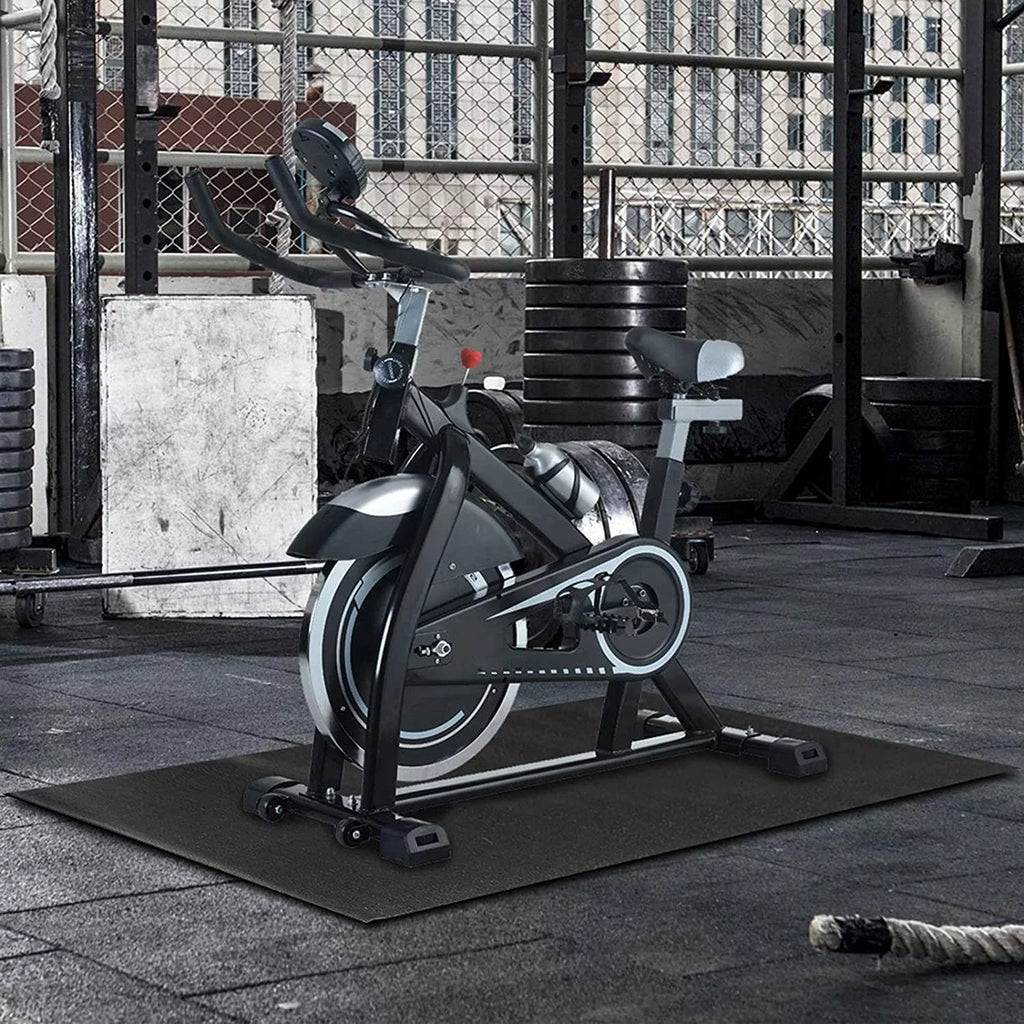 PVC fitness equipment mat, for Treadmills Rowing Machines Recumbent Bikes and Exercise Equipment Exercise Mats for Home Workout