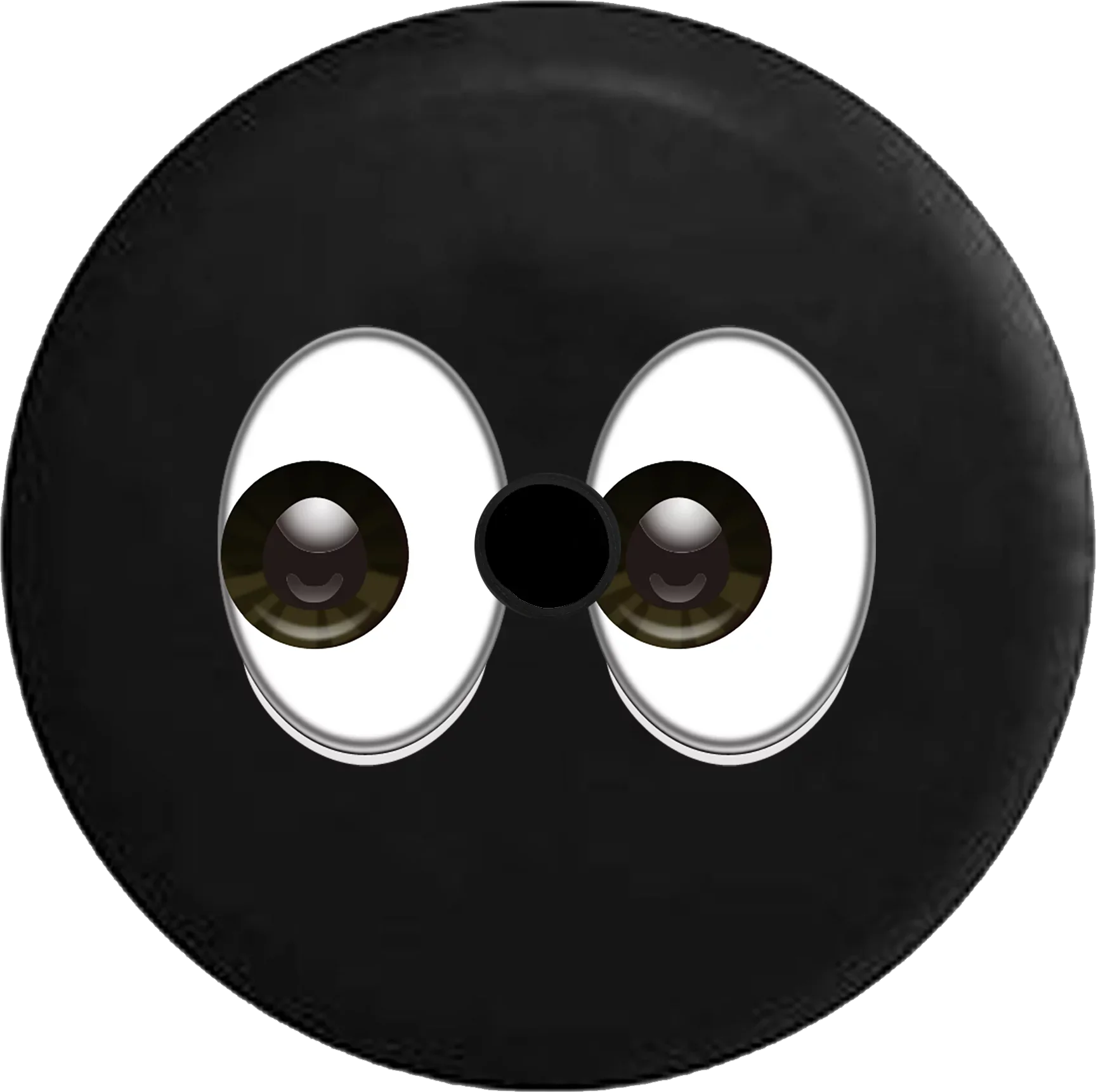 2018 2019 Wrangler JL Backup Camera Text Emoji Eyes Eyeballs Spare Tire Coating for Jeep RV 32 Inch