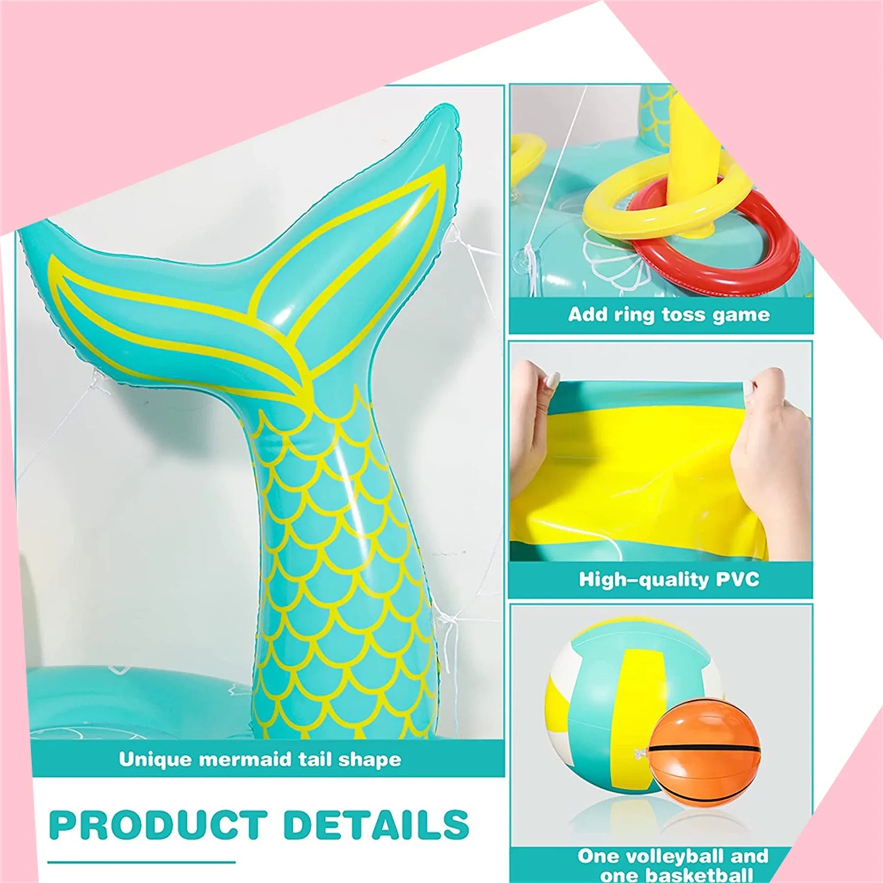 Pool Floats Toys Games Set