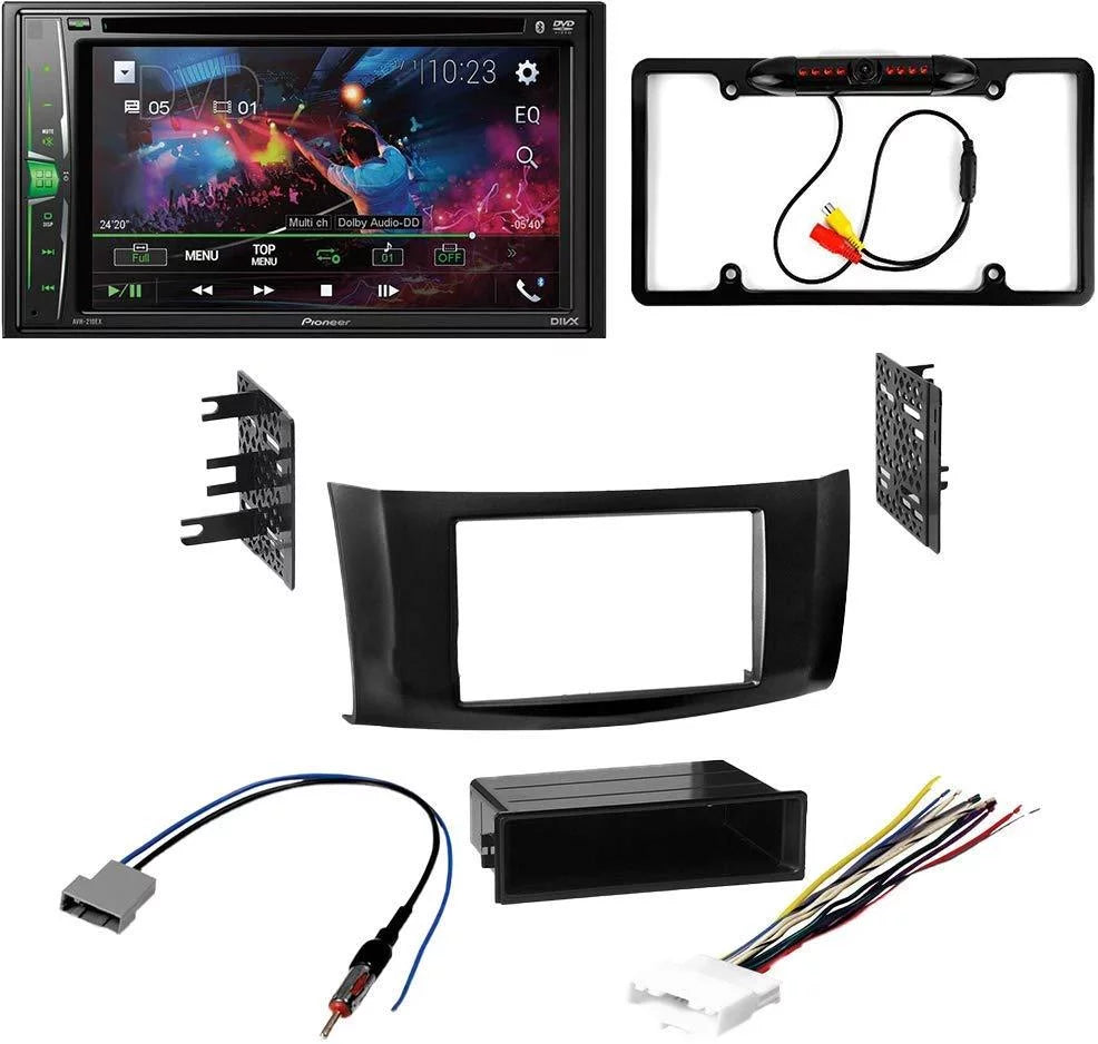 KIT4920 Bundle for 2013-2016 Nissan Sentra W/ Pioneer Double DIN Car Stereo with Bluetooth/Backup Camera/Installation Kit/in-Dash DVD/CD AM/FM 6.2" WVGA Touchscreen Digital Media Receiver