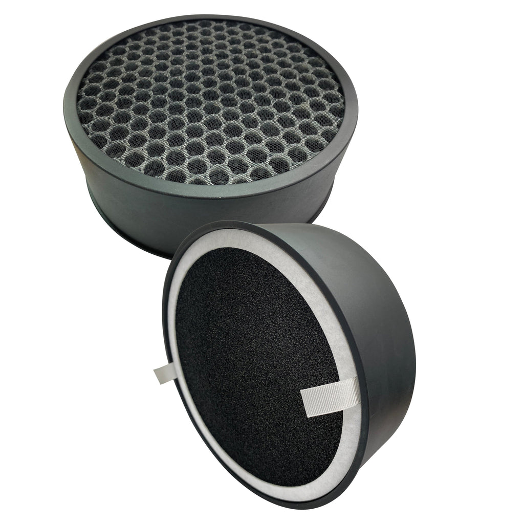 Comfort Zone® Clean Replaceable HEPA Filters with Charcoal Pre-Filter, 2-Pack
