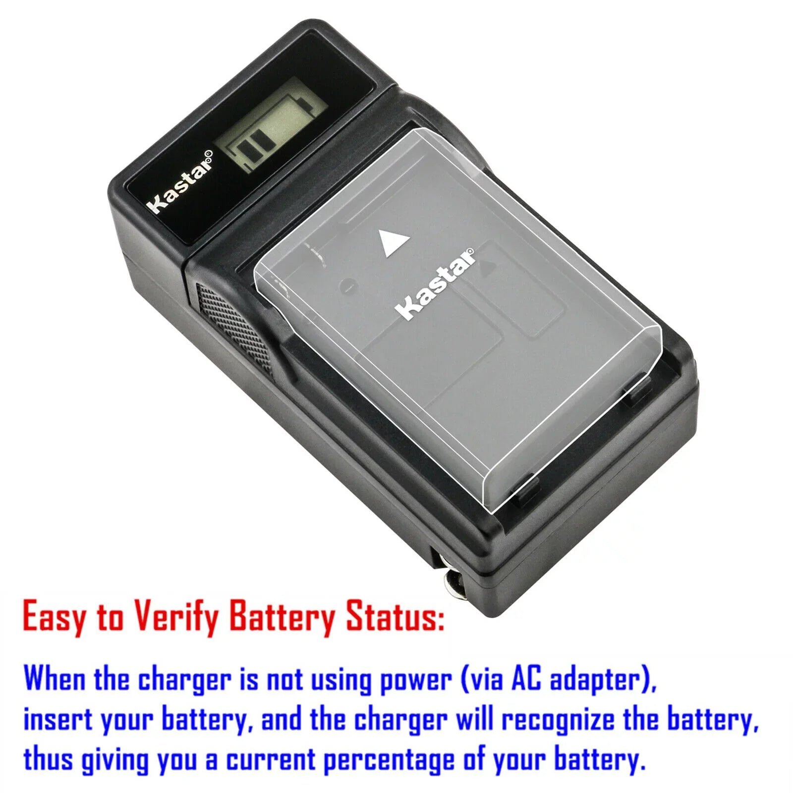 Kastar 4-Pack Li-50B Battery and LCD AC Charger Suitable with Olympus Stylus 9010, SZ-10, SZ-11, SZ-12, SZ-14, SZ-15, SZ-16, SZ-20, SZ-25MR, SZ-30MR, SZ-31MR iHS, Tough TG-610, Tough TG-615 Cameras