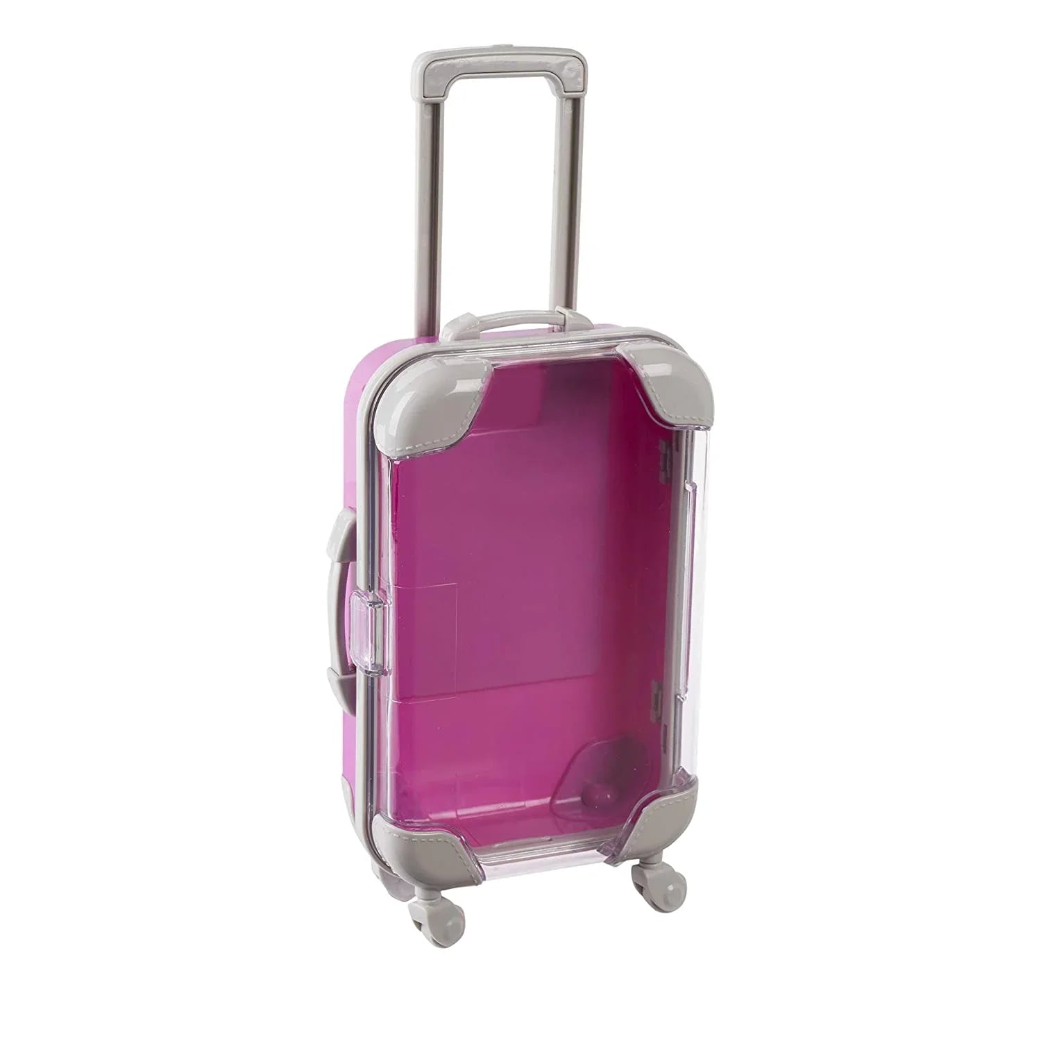 Mini Suitcase 5.5"X3.5"X1.5" Pink Candy Box 8 Pack