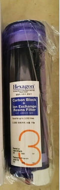Hexagon Carbon Block + Ion Exchange Resins Filter #3 ALKALINE HYDROGEN FILTER