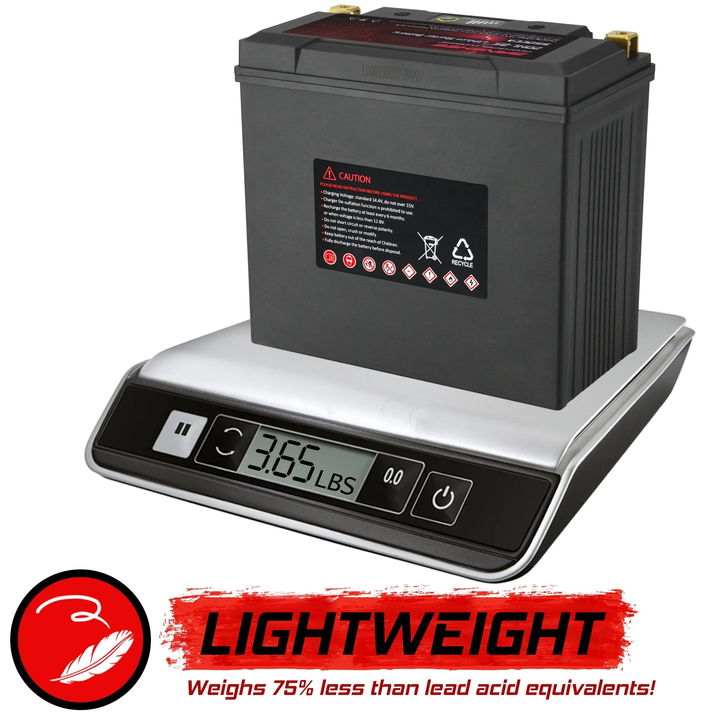 Banshee 20L-BS LiFePO4 Motorsports Battery Matching with Yamaha FC1800 WaveRunner FX SVHO 2014 to 2020