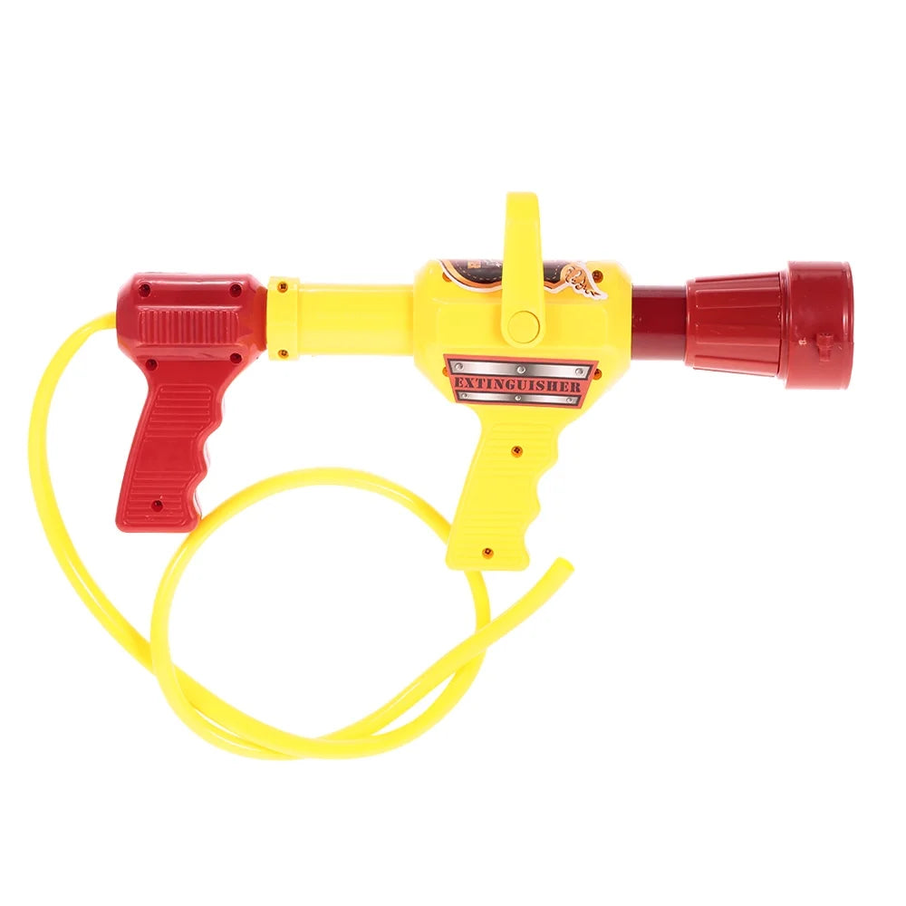 Gecheer Fireman Toys Backpack Water Spraying Toy Blaster Extinguisher with Nozzle and Tank Set Children Outdoor Water Beach Toy fo
