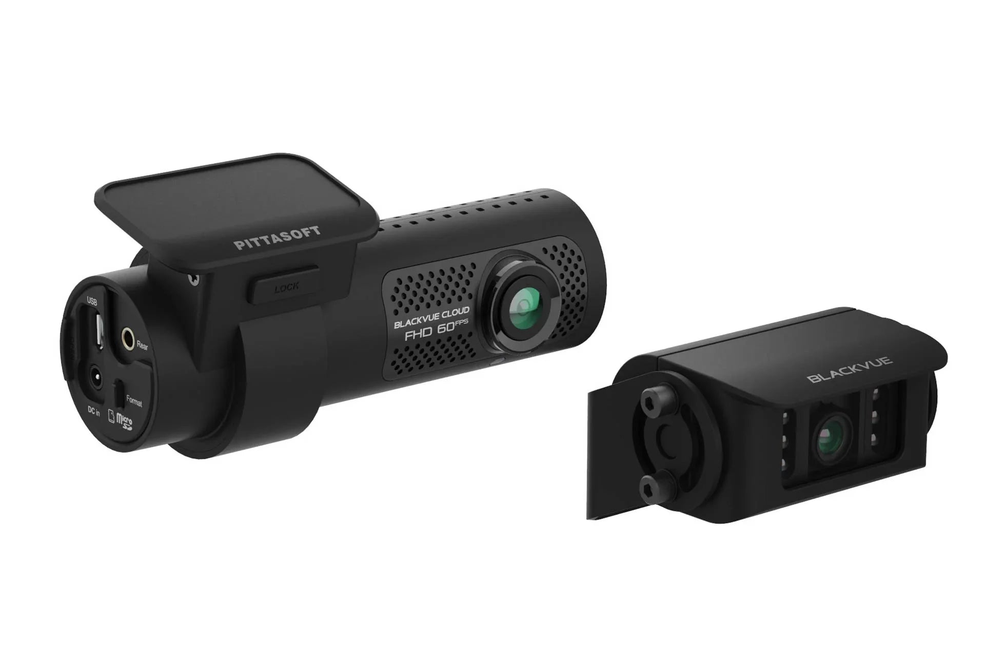 BlackVue DR770X-2CH-TRUCK Front + Waterproof Exterior Dash Cam With 256GB Card | Cloud-Ready 1080p 60FPS GPS & WiFi