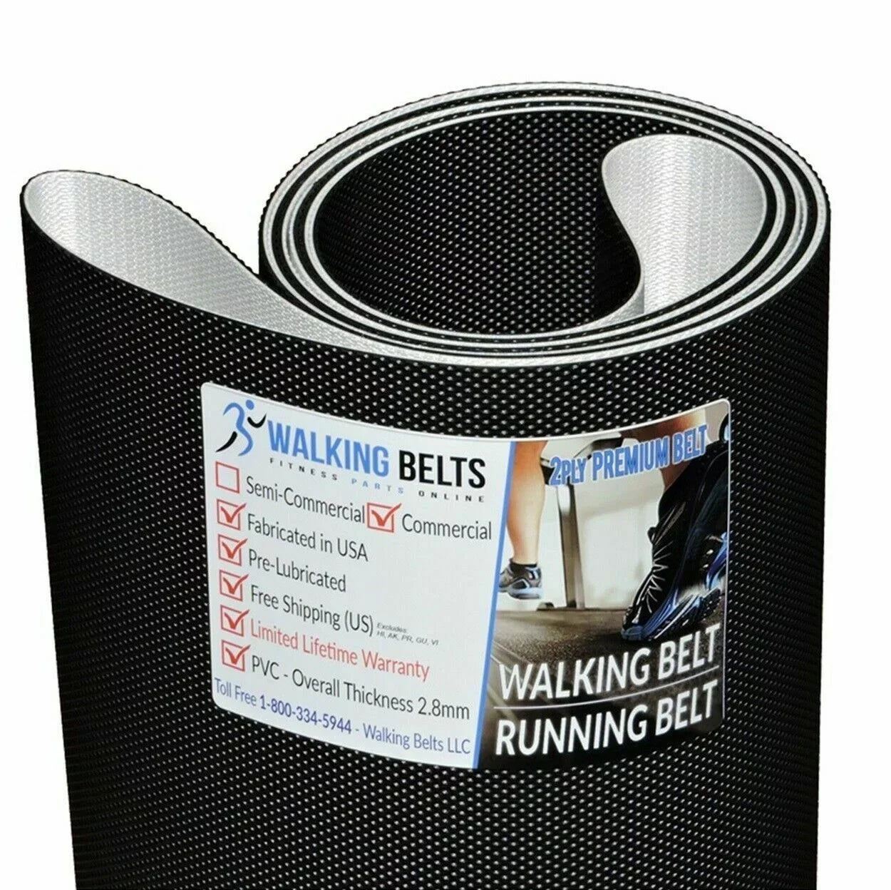 Life Fitness T5-XX00-0201 Treadmill Walking Belt 2ply Premium