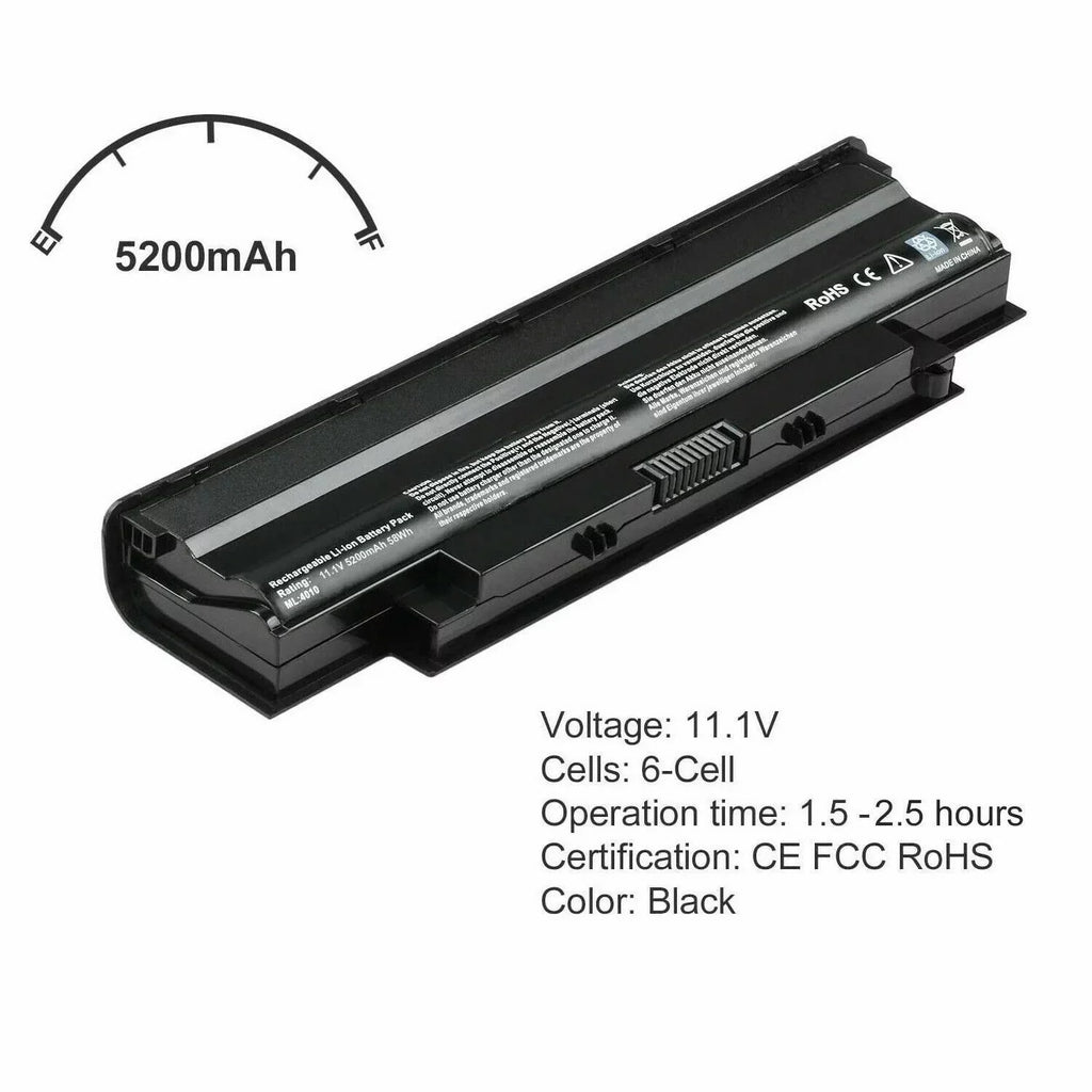 Battery For Inspiron 15r 17r 14r 13r N5110 N5010 N4110 N4010 N7110 N3010