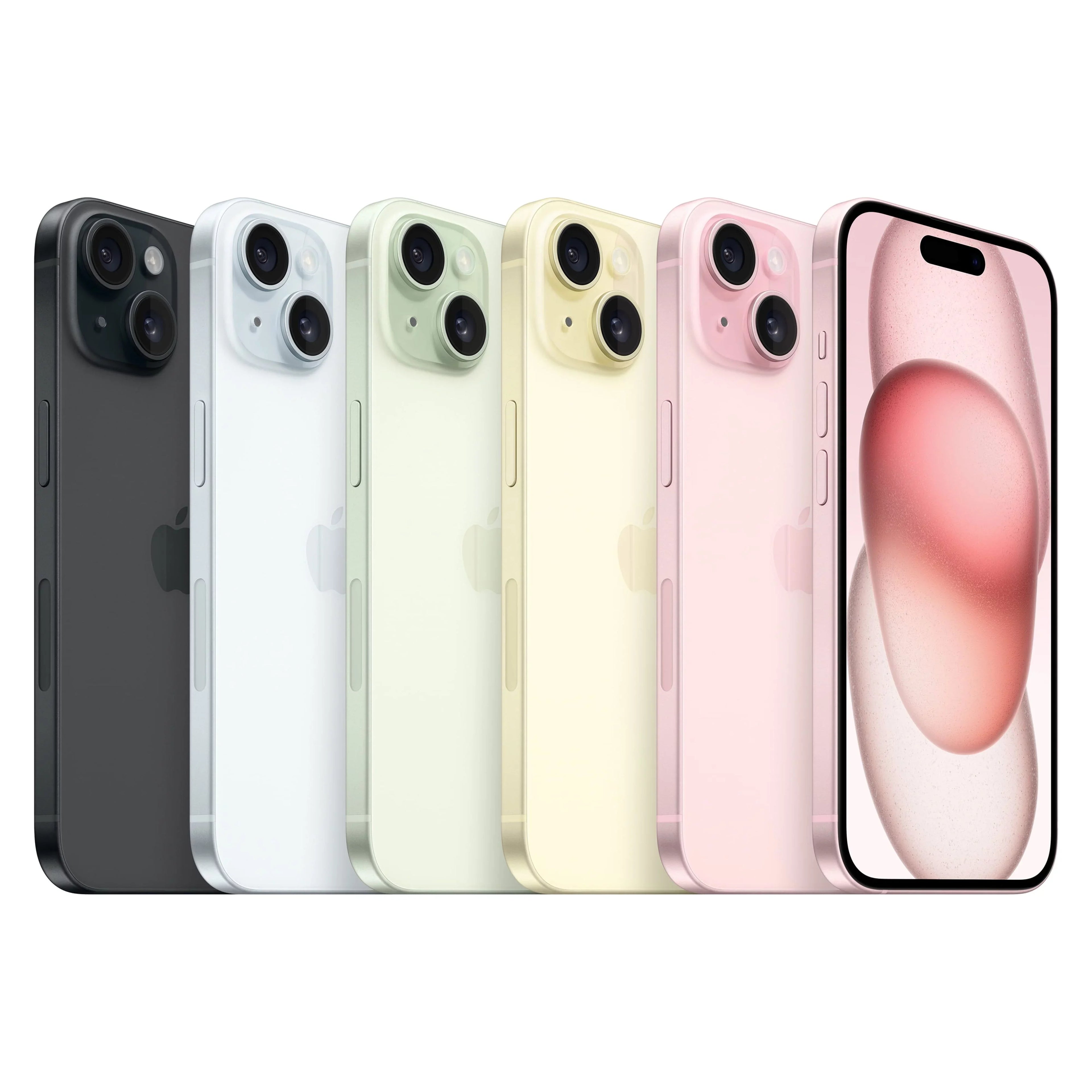 Total By Verizon Apple iPhone 15, 256GB, Yellow - Prepaid Smartphone