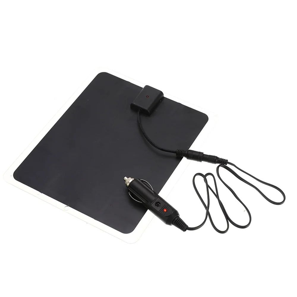 20W Portable Monocrystalline Silicon Solar Panel - USB, Outdoor Camping/Hiking, Car Light/Fan Recharging Tool, Removable Panels