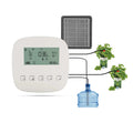 Arealer Automatic Watering System Smart Watering Device Dual Pump System WiFi/ Voice/ Manual Control Programmable Watering Time Built-in Battery Solar Panel/ USB Charging Suitable with Home for