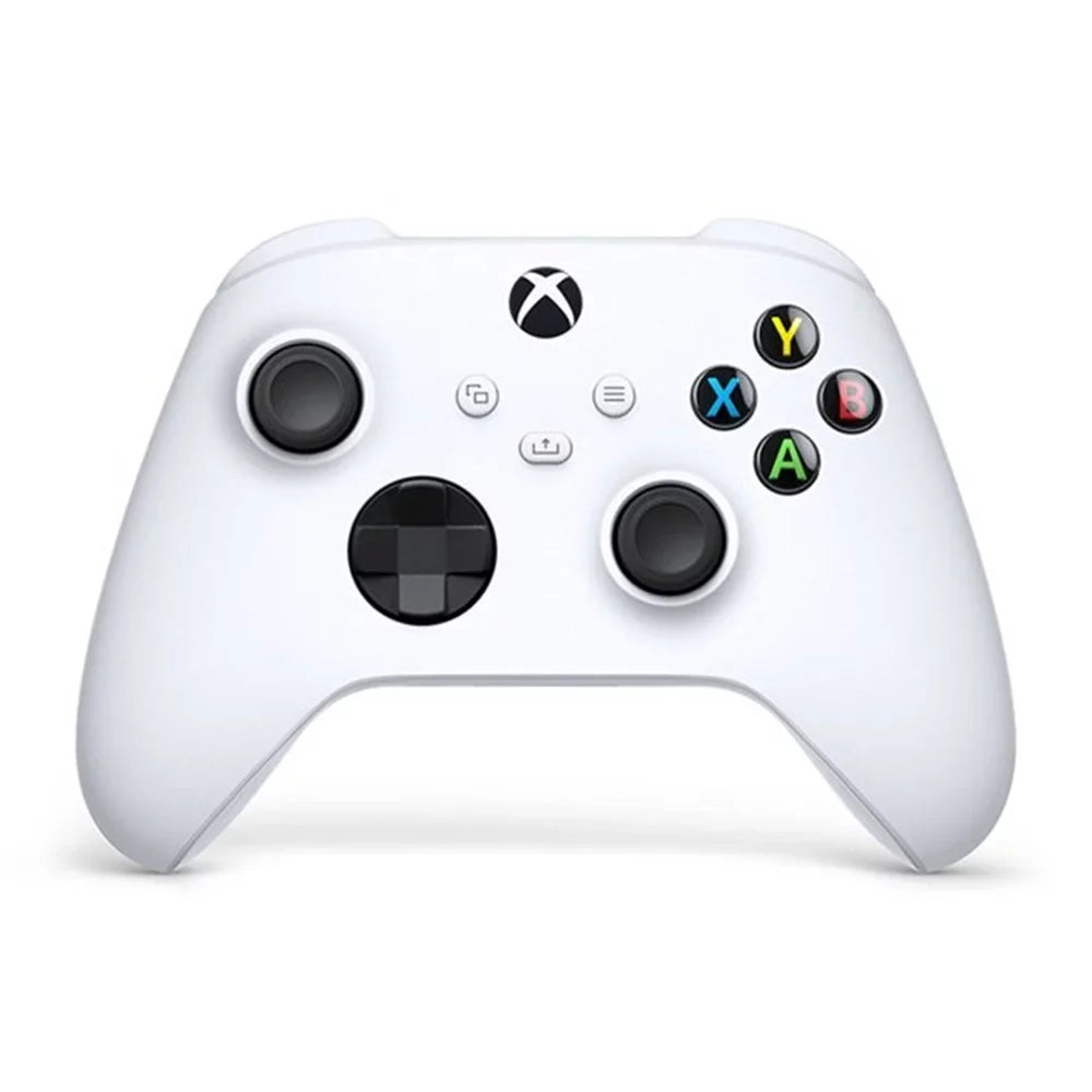 Microsoft Xbox Series S All-Digital 512 GB Console White (Disc-Free Gaming), One Xbox Wireless Controller, 1440p Resolution, Up to 120FPS, Wi-Fi, with Silicone Controller Wrap Skin and more