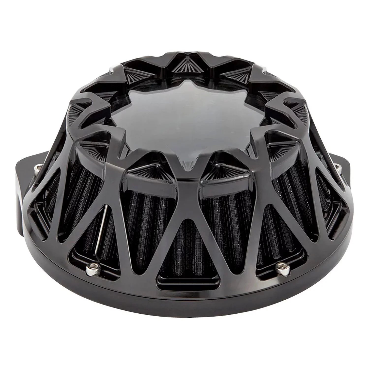 Arlen Ness Cross Fire All Black Air Cleaner (600-043)