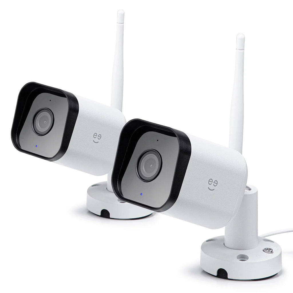 Geeni Hawk 3 1080p HD Smart WiFi Security Camera, Outdoor IP66 Environment 2-Pack (Supports Only 2.4GHz Wi-Fi)