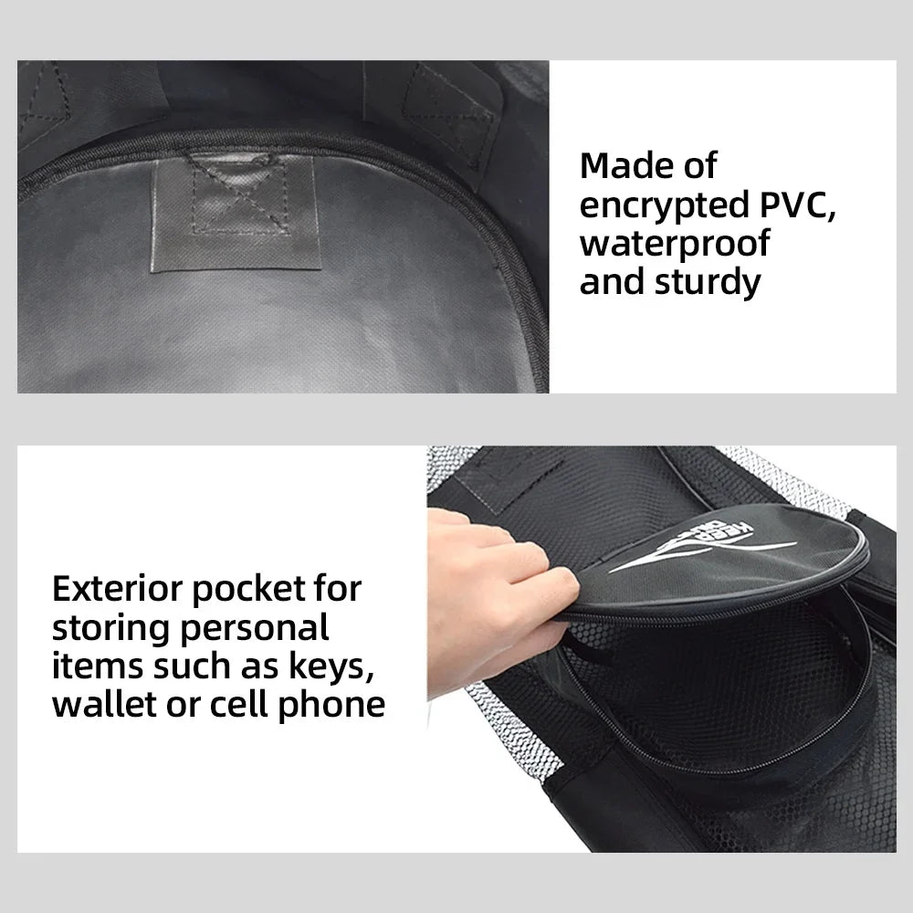 KEEP DIVING storage bag,Pvc Fins With Fins Pvc Fins Portable Fins Pvc Fins With