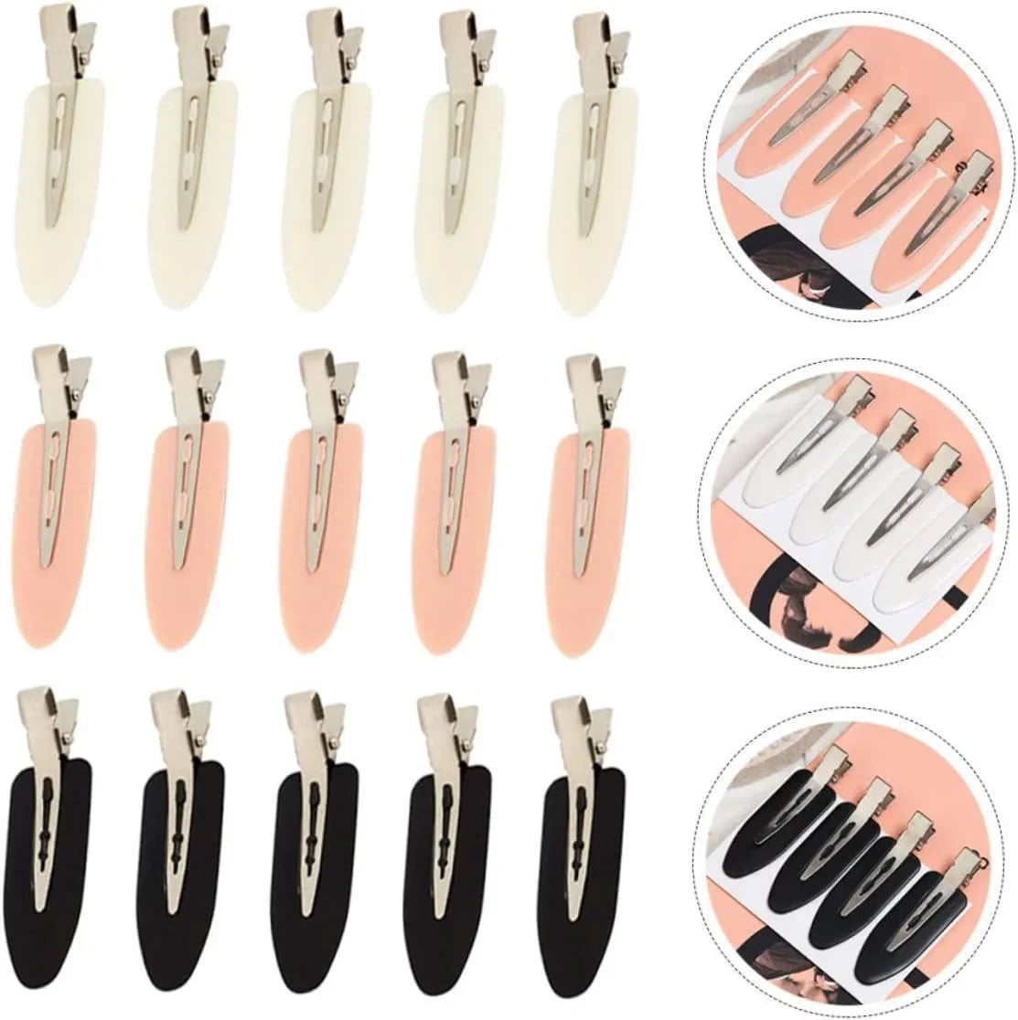 96 Pcs Hairpin Wedding Headpiece for Bride Duck Bill Clips Exquisite Hair Clips Decorative Hair Clips Flat Hair Barrettes Hair Clamps for Girl Makeup Hair Clips Girl Headpicec Fine