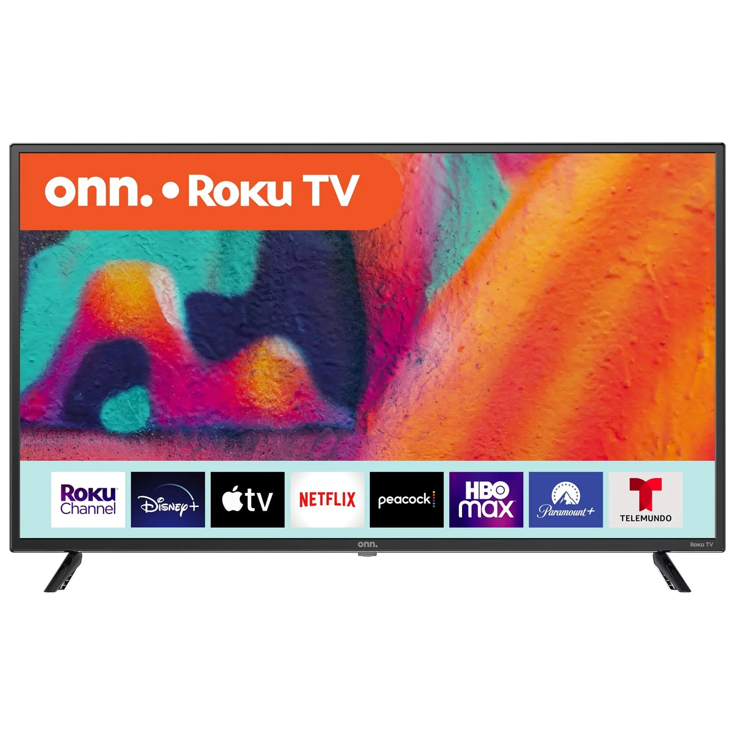 Restored onn. 40" Class FHD (1080P) LED Roku Smart TV 100058007 (Refurbished)