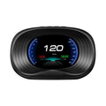 Nebublu Head Up Display, Digital OBDII Speedometer Car Head Display with OBD Interface, Speed Voltage Single Mileage Clock Display