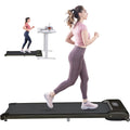 Walking Pad Treadmill, BTMWAY Ultra-Quiet Under Desk Treadmill for Home Office Gym Use, 2.5HP Electric Treadmill with Bluetooth APP/speaker/Remote Control/Display, 2 in 1 Portable Walking Pad