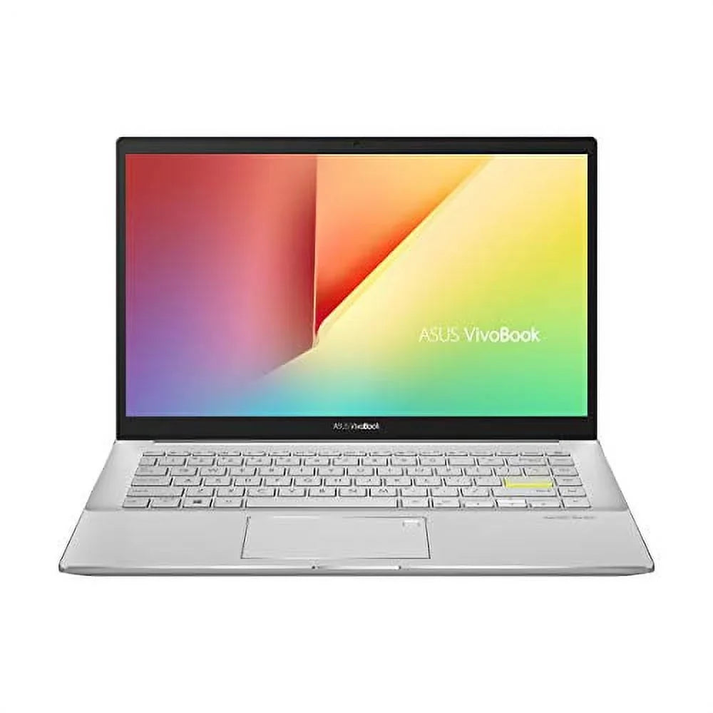 ASUS VivoBook S14 S433 Thin and Light Laptop, 14? FHD Display, i5-1135G7 CPU, 8GB DDR4 RAM, 512GB PCIe SSD, Thunderbolt 3, Wi-Fi 6, Windows 10 Home, Dreamy White, S433EA-DH51-WH
