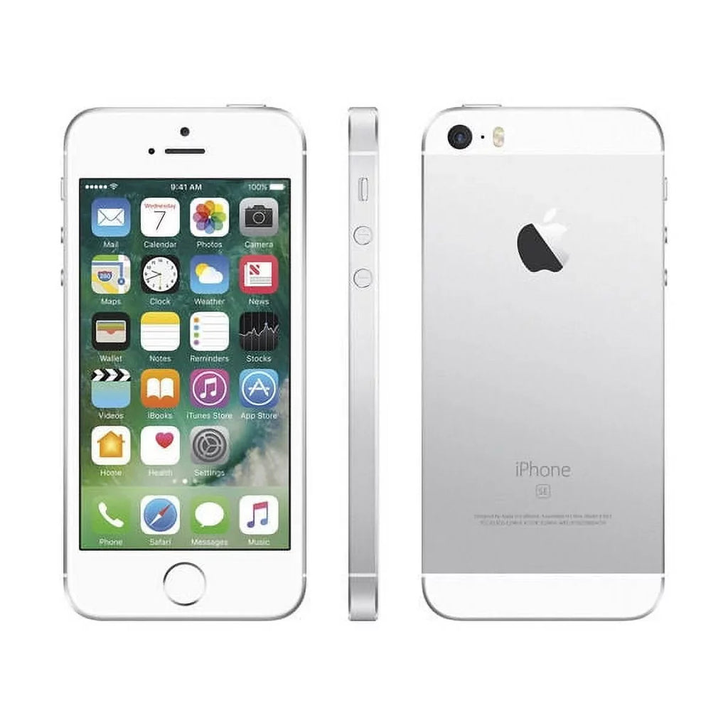 Pre-Owned Apple iPhone SE - Carrier Unlocked - 16GB Silver/White (Like New)
