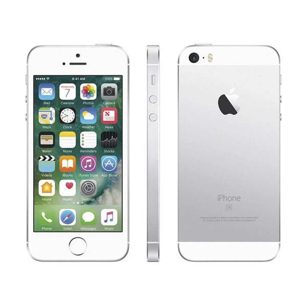 Pre-Owned Apple iPhone SE - Carrier Unlocked - 16GB Silver/White (Like New)
